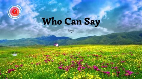 lyrics who can say|only time enya lyrics youtube.